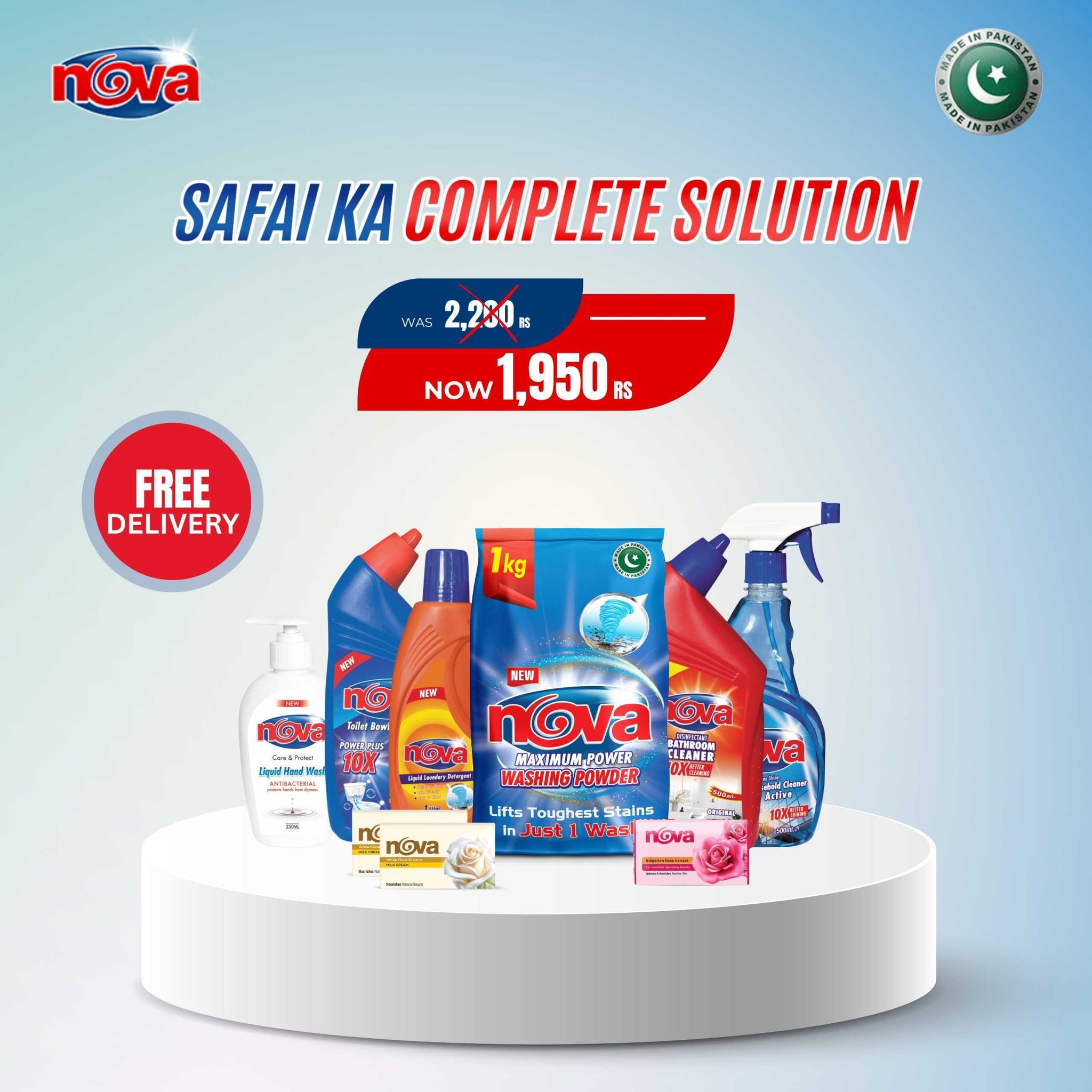 Nova Complete Home Care Pack